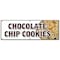 Signmission CHOCOLATE CHIP COOKIESBANNER SIGN fresh baked bakery big huge warm B-72 Chocolate Chip Cookies - alternate 1